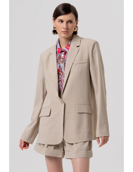 Fracomina blazer oversize monopetto fr26sj3009w76301 [49103071]