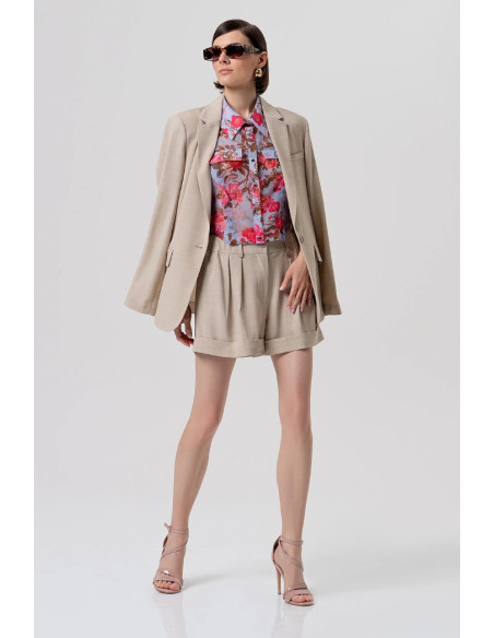 Fracomina blazer oversize monopetto fr26sj3009w76301 [227bf566]