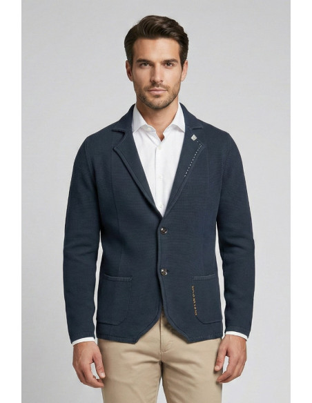 Markup blazer monopetto punto piquet MK1900011 [c9269f83]