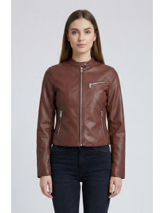 Markup giubbotto biker effetto pelle MW1640007 [b332c59d]