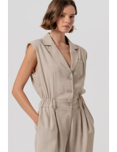 Fracomina tuta senza maniche con pantaloni lunghi fr26so2005w76301 [995480f2] 2