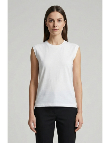 Markup t-shirt in cotone con applicazione MW1610006 [74824e1c]