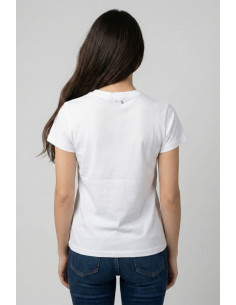 Markup t-shirt in cotone con stampa e strass MW1610023 [26cc7503] 2