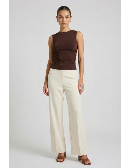 Blash blusa in maglina con arricciatura BS1710101 [dc20c5b0]