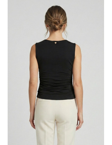 Blash blusa in maglina con arricciatura BS1710101 [193d11d3]