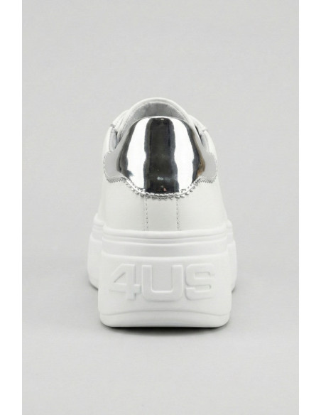 4US Paciotti sneaker con dettaglio logo strass 4BV183 [15e6e52f]