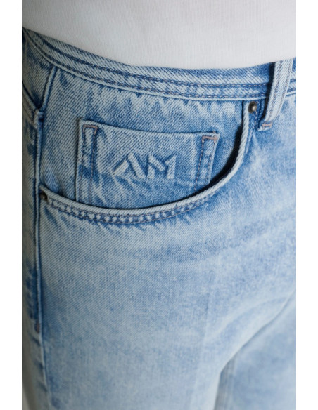 Antony Morato jeans regular fit in denim blue Josh mmdt00303-fa700137-w02192 [9250b6c0]