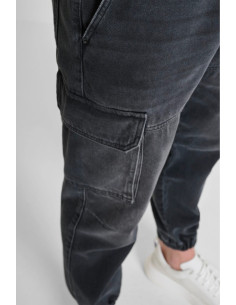 Antony Morato jeans regular fit in denim nero Jay mmdt00307-fa700143-w02238 [363728aa] 2