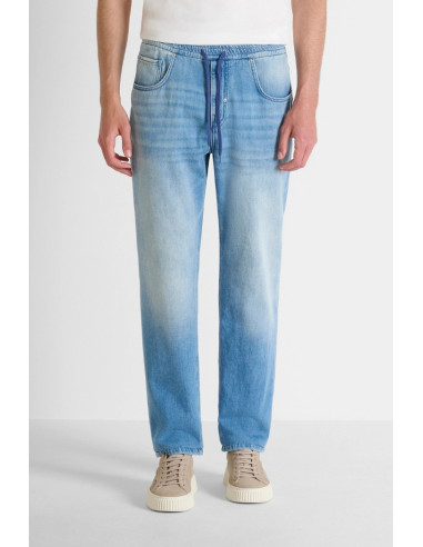Antony Morato jeans regular straight fit in denim chiaro Eddy mmdt00308-fa700168-w02251 [9a75e25b]