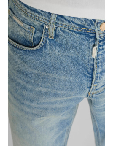 Antony Morato jeans slim cropped fit in denim chiaro Jimi mmdt00299-fa750624-w02233 [3a192e58]