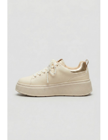 Gold & Gold sneaker con dettaglio perle GB1046 [1ed0a1ff]