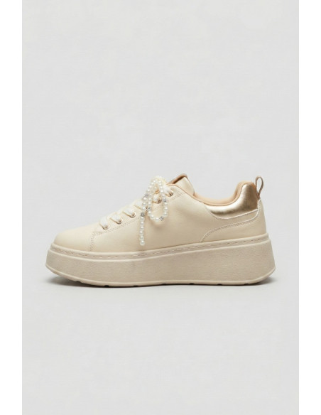 Gold & Gold sneaker con dettaglio perle GB1046 [1ed0a1ff]