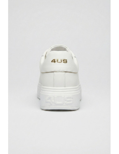 4US Paciotti sneaker allacciata con logo 4BV180 [b31de1ab]