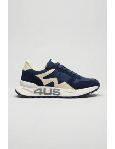 4US Paciotti sneaker allacciata con logo 4US-4-A [8653997d]