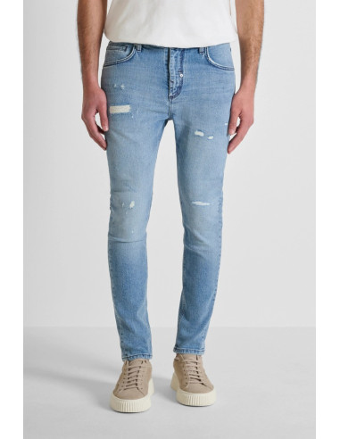 Antony Morato jeans skinny cropped fit in denim blue profondo Karl mmdt00272-fa750642-w02242 [030acd39]
