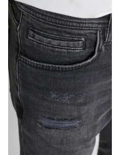 Antony Morato jeans skinny cropped fit in denim nero Karl mmdt00272-fa750643-w02243 [6e64e004] 2