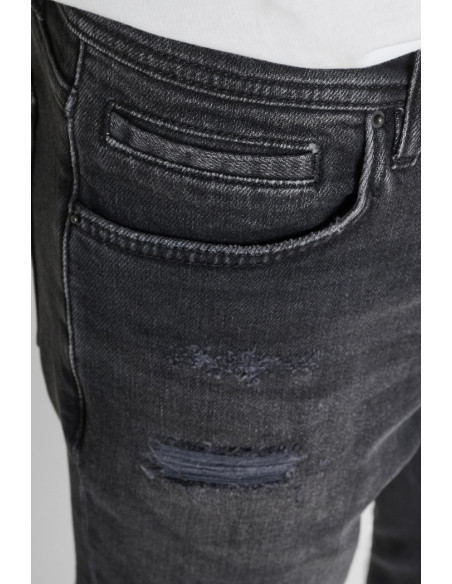 Antony Morato jeans skinny cropped fit in denim nero Karl mmdt00272-fa750643-w02243 [b742a309]