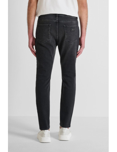 Antony Morato jeans skinny cropped fit in denim nero Karl mmdt00272-fa750643-w02243 [005f620d]