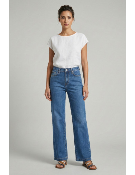 Roy Roger's jeans Marta Stone 78 in denim stretch rnd091ce082905 [97e44dd9]