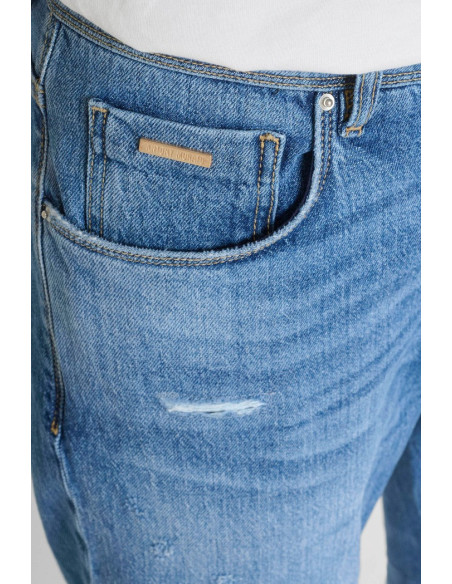 Antony Morato jeans slim fit alla caviglia in denim authentic blue Argon mmdt00264-fa750398-w02230 [2a36de02]