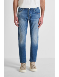 Antony Morato jeans slim fit alla caviglia in authentic blue Argon mmdt00264-fa750398-w02228 [9a0d5106]