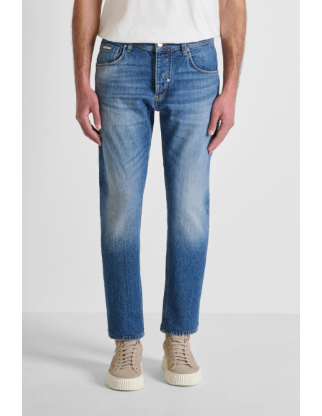 Antony Morato jeans slim fit alla caviglia in authentic blue Argon mmdt00264-fa750398-w02228 [9a0d5106]