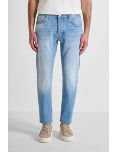 Antony Morato jeans slim fit alla caviglia in denim chiaro Argon mmdt00264-fa750398-w02229 [8b1db514]