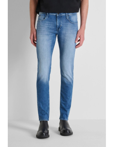 Antony Morato jeans tapered fit in denim titan blue Ozzy mmdt00241-fa750611-w02105 [aa7c41e9]