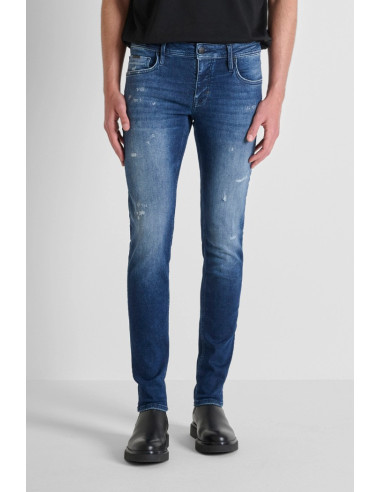 Antony Morato jeans tapered fit in denim titan blue Ozzy mmdt00241-fa750611-w02107 [4a49e185]