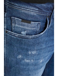 Antony Morato jeans tapered fit in denim titan blue Ozzy mmdt00241-fa750611-w02107 [4a49e185] 2