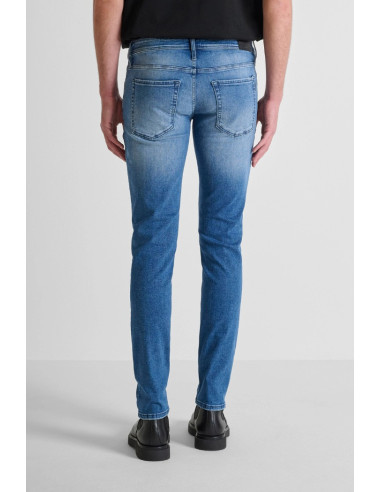 Antony Morato jeans tapered fit in denim titan blue sfumato Ozzy mmdt00241-fa750611-w02108 [8c3bfb14]