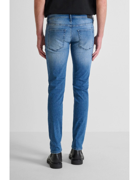 Antony Morato jeans tapered fit in denim titan blue sfumato Ozzy mmdt00241-fa750611-w02108 [8c3bfb14]