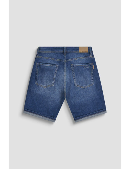 Antony Morato bermuda skinny fit in blue denim Randy mmds00081-fa750560-w02261 [89130f57]