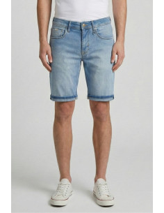 Antony Morato bermuda skinny fit in blue denim Randy mmds00081-fa750560-w02262 [6a6fb26d]