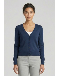 Markup cardigan scollo a V in misto viscosa MW10003 [d4b7b051]