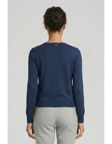 Markup cardigan scollo a V in misto viscosa MW10003 [0d91f35c]