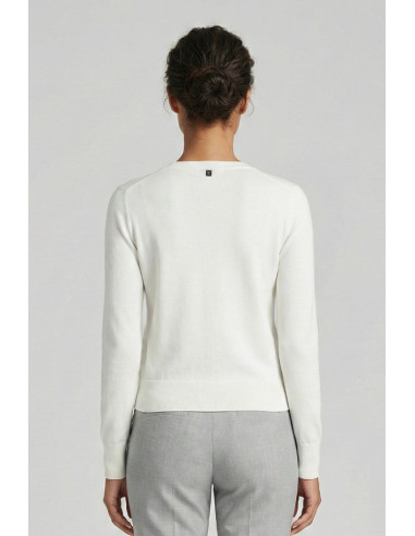Markup cardigan scollo a V in misto viscosa MW10003 [d4ee821f]
