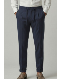 Squad2 pantalone con laccio in misto viscosa Orvieto226051 [3cad29f8]