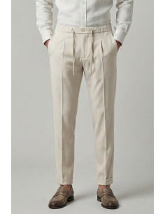 Squad2 pantalone con laccio in misto viscosa Orvieto226051 [e5d258bb]