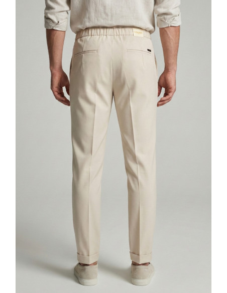 Squad2 pantalone con laccio in misto viscosa Orvieto226051 [3cf41bb6]