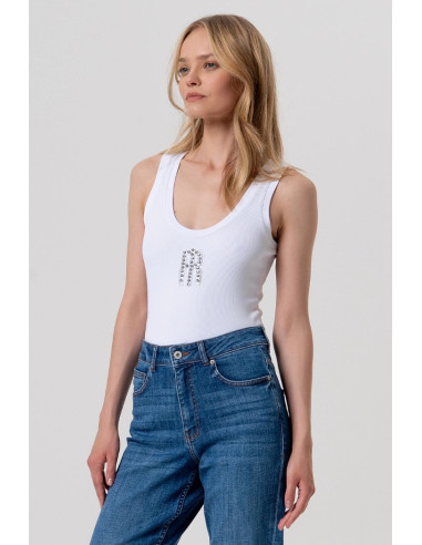 Fracomina jeans carrot mom fit in denim con lavaggio medio fp26svd005d45093 [6224c3c7]
