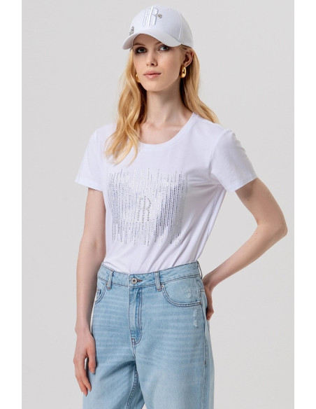 Fracomina jeans carrot mom fit in denim con lavaggio chiaro fp26svd005d47103 [1a29ebdc]
