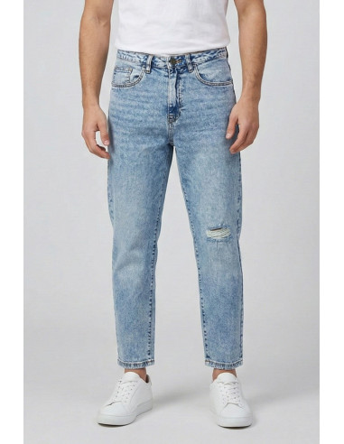 Urban Ring jeans cropped fit in denim di cotone stretch ur1150007 [05445426]