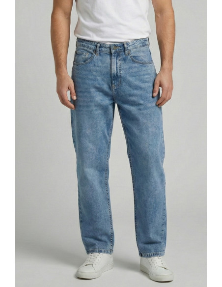 Urban Ring jeans loose fit in denim di cotone stretch ur1150011 [d500e4a5]