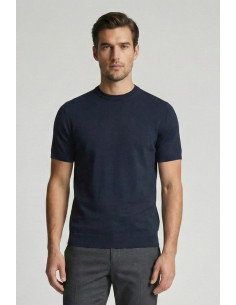 Markup maglia girocollo in cotone MK10004 [616f071b]