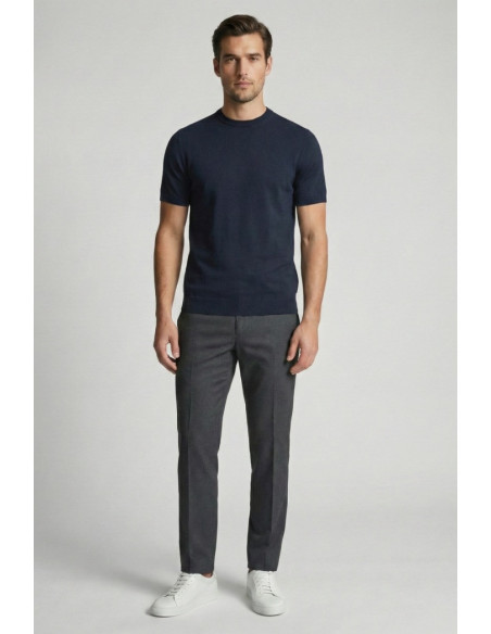 Markup maglia girocollo in cotone MK10004 [0f548512]