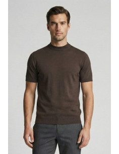Markup maglia girocollo in cotone MK10004 [a37310f6]