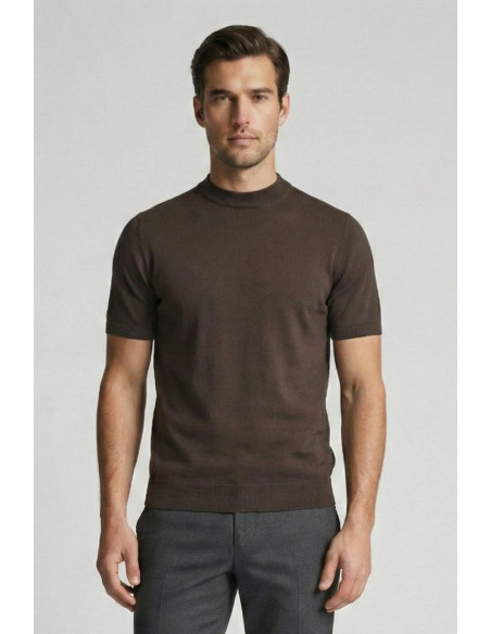 Markup maglia girocollo in cotone MK10004 [a37310f6]