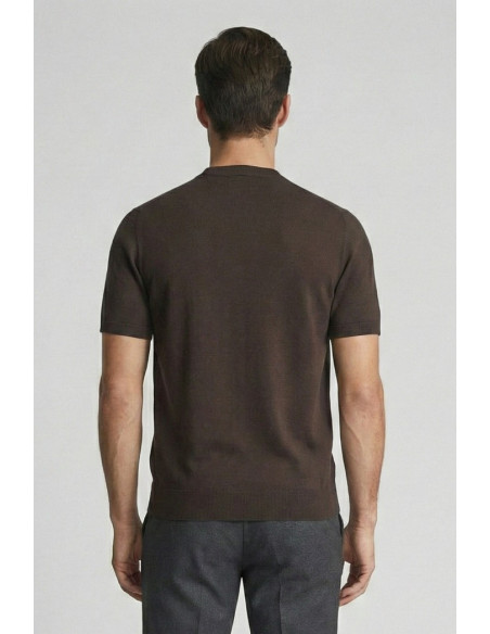Markup maglia girocollo in cotone MK10004 [7a5553fb]