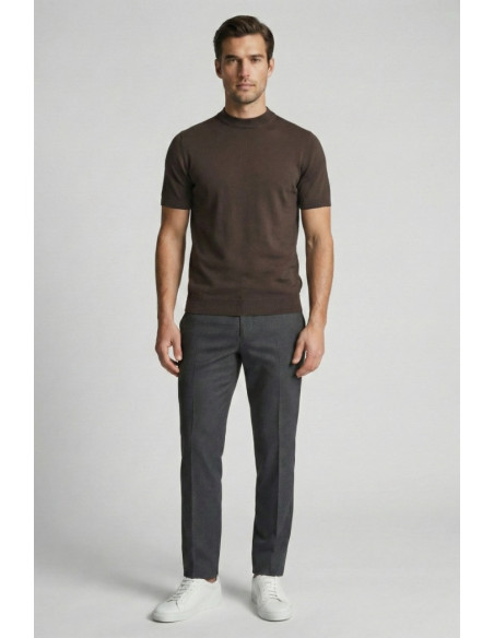 Markup maglia girocollo in cotone MK10004 [cd4892ff]